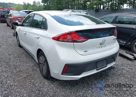 2020 Hyundai Ioniq Hybrid Se из США, поврежденный, VIN KMHC75LC8LU240689